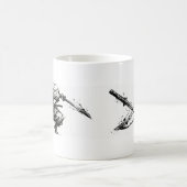 Tasse Samurai Japaner Tusche (Mittel)