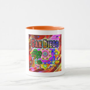 Tasse San Diego Tropical Friends