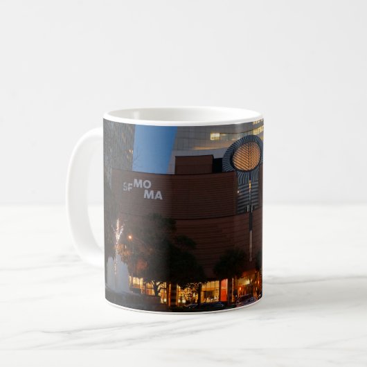 Tasse San Francisco MOMA (Vorderseite Links)