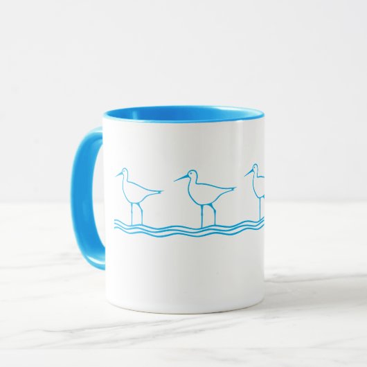 Tasse Sandpiper (Vorderseite Links)
