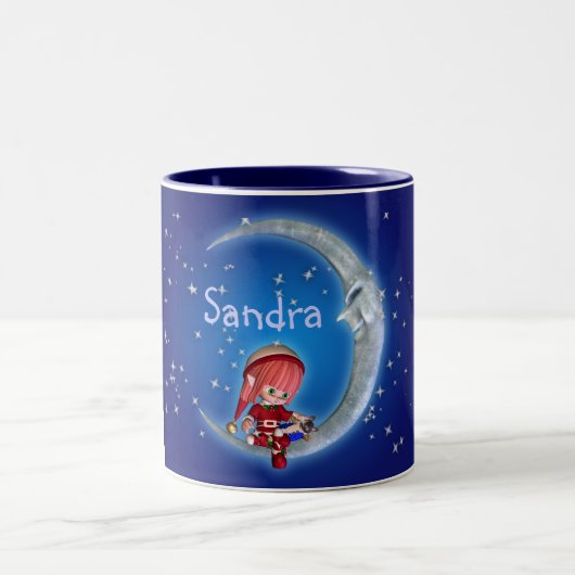 Tasse, Sandra, Weihnachtskundengerechte Tasse (Mittel)
