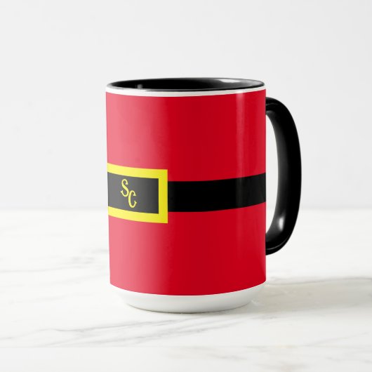 Tasse - Santa Belt und Schnalle (VorderseiteRechts)