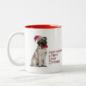 Tasse Santa Mops (Links)