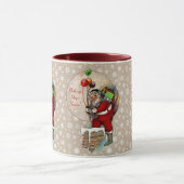 Tasse Santa und die Narrow Chimney-Keramik (Zentrum)