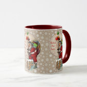 Tasse Santa und die Narrow Chimney-Keramik (VorderseiteRechts)