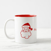 Tasse - Santa und Holly (Links)