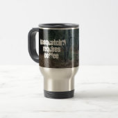 TASSE ~ Sasquatch'n erfordert den Kaffee, der Yeti (Vorderseite Links)