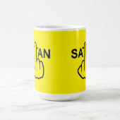 Tasse Satan Drehte (Mittel)