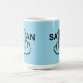 Tasse Satan Drehte (Mittel)