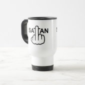 Tasse Satan Drehte (Vorderseite Links)