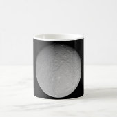 Tasse: Saturns Mond Rhea Kaffeetasse (Mittel)