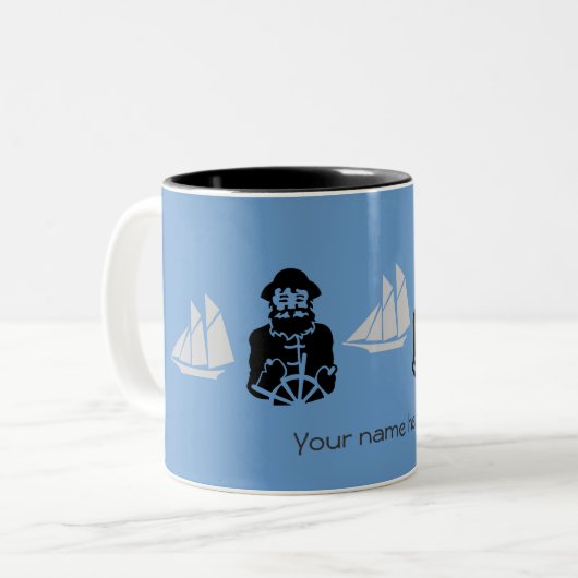 Tasse - Schiffe und Segler (Vorderseite Links)