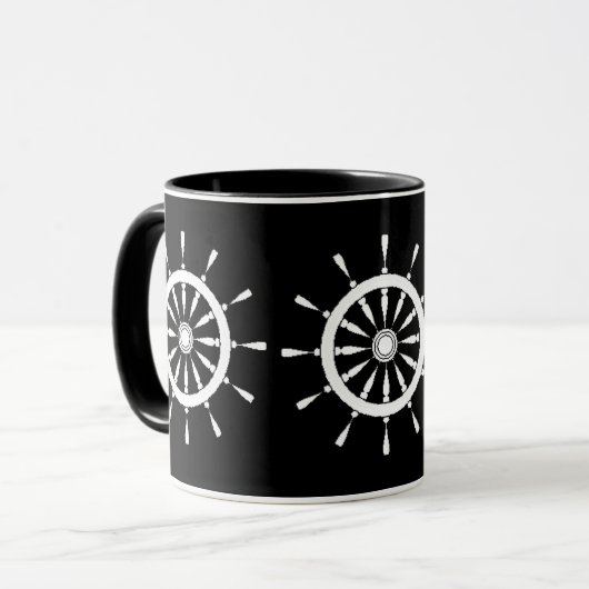 Tasse - Schiffrad (Vorderseite Links)