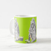 Tasse Schimpanse (Vorderseite Links)