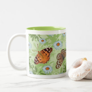 Tasse „Schmetterlinge & Gänseblümchen“ Landkollekt