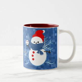 Tasse - Schneeflocke-BaseballSnowman