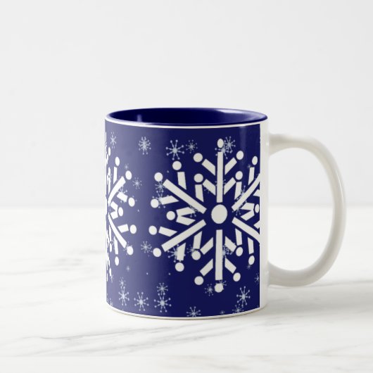 Tasse - Schneeflocken (Rechts)