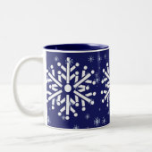Tasse - Schneeflocken (Links)