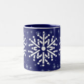 Tasse - Schneeflocken (Mittel)