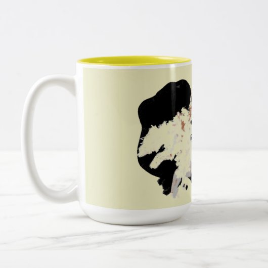 Tasse: Schnellspur Zweifarbige Tasse (Links)