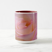 Tasse Schöne Rosa Rose (Zentrum)