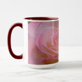 Tasse Schöne Rosa Rose (Links)