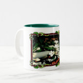 Tasse-Schöne Stephanotis-Rebe Zweifarbige Tasse (Vorderseite Links)