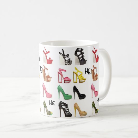 Tasse Schuhe (VorderseiteRechts)