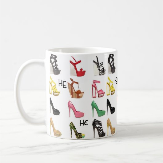 Tasse Schuhe (Links)