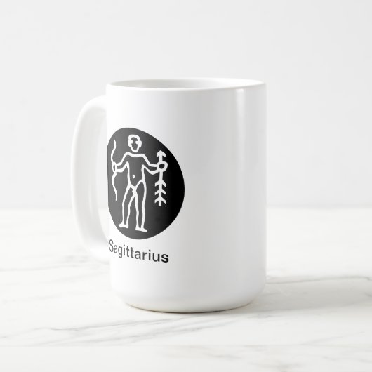 Tasse - Schütze (Vorderseite Links)