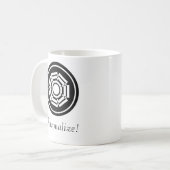 Tasse, schwarz kaffeetasse (Vorderseite Links)