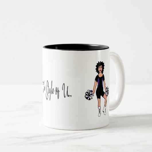 Tasse Schwarz Lila (VorderseiteRechts)