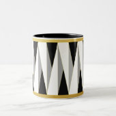 tasse | schwarz | weiss | gold | triangle °2 (Mittel)