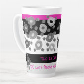 Tasse Schwarz/Weiß und Rosa, falls verloren gegang (Linke Ecke)