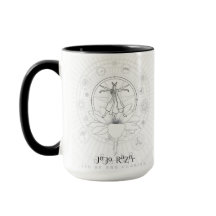 Tasse schwarzer Rand Griff | Auge des Clarion