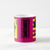 Tasse schwarzer Randy Idi Amin Dangerhouse (Mittel)
