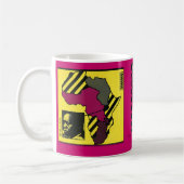 Tasse schwarzer Randy Idi Amin Dangerhouse (Links)