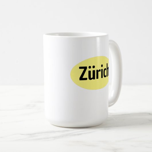 Tasse Schweiz Zürich (VorderseiteRechts)