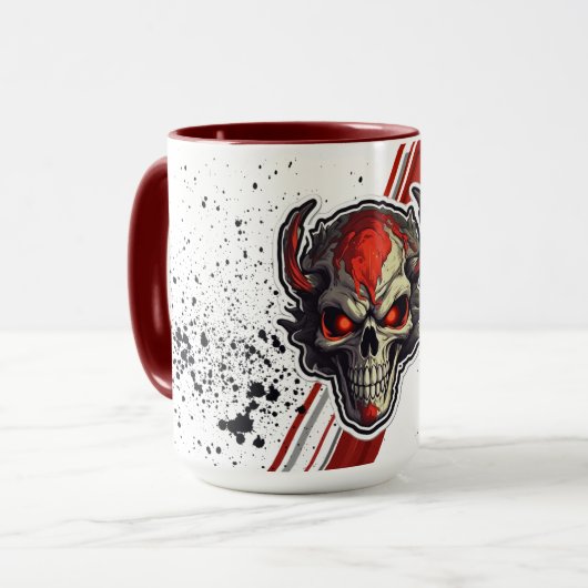 Tasse Schwermetall (Vorderseite Links)