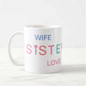 Tasse Schwester (Links)