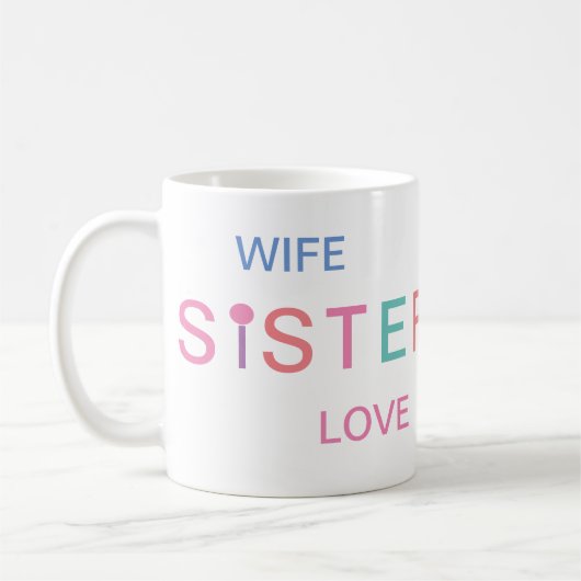 Tasse Schwester (Links)