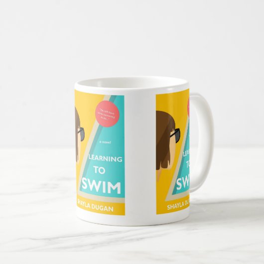 Tasse - Schwimmen lernen (VorderseiteRechts)