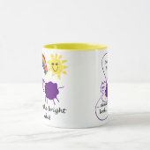 Tasse: Seamus, den das Schaf sagt… Sonnenseite Tasse (Zentrum)