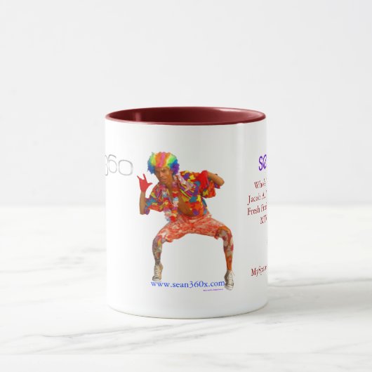 TASSE sean360x Clown (Zentrum)