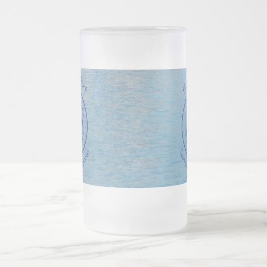 Tasse - Seepferd Zuhause Port (Mittel)