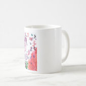 Tasse. Seepferdchen Design Kaffeetasse (VorderseiteRechts)