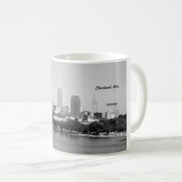 Tasse Seeskyline-(Cleveland OH-) B&W