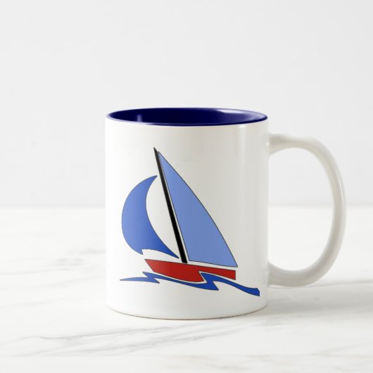 Tasse - Segelboot (Rechts)