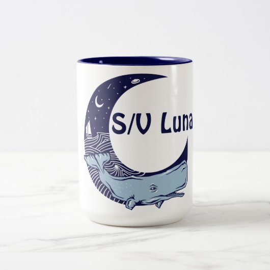 Tasse Segelschiff Luna (Mittel)