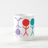 Tasse: Sehen der Welt Kaffeetasse (Mittel)